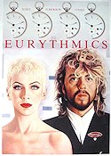 When Tomorrow Comes 1988 affisch Eurythmics Rock och pop