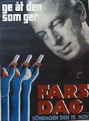 Fars dag 1940 affisch Hitta mer: Advertising