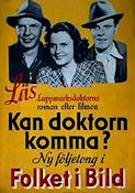 Folket i Bild Ny Följetong 1943 affisch 
