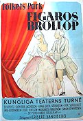 Figaros bröllop Kungliga teaterns turné 1946 affisch Eva Prytz Hitta mer: Kungliga teatern