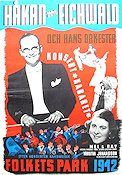 Folkets park Håkan von Eichwald 1942 affisch Håkan von Eichwald Kerstin Johansson