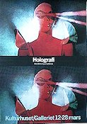 Holografi Kulturhuset 1976 affisch Hitta mer: Kulturhuset