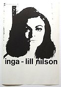Inga-Lill Nilsson 1968 affisch 