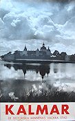 Kalmar de historiska minnenas vackra stad 1944 affisch Resor