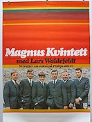 Magnus Kvintett Philips 1968 affisch Lars Waldefeldt Hitta mer: Concert poster Hitta mer: Dansband Rock och pop
