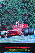 Nürnburgring 1971 March-Ford 711 1978 affisch Ronnie Peterson