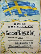 Svenska flaggans dag 1943 affisch 