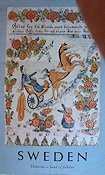 Sweden Dalarna Land of folklore 1959 affisch Hitta mer: Advertising