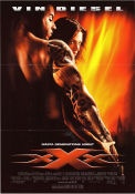 XXX 2002 poster Vin Diesel Asia Argento Marton Csokas Rob Cohen