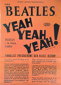 Yeah Yeah Yeah! 1964 poster Beatles John Lennon Paul McCartney Richard Lester Rock och pop