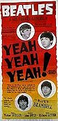 Yeah Yeah Yeah! 1964 poster Beatles John Lennon Paul McCartney Richard Lester Rock och pop Musikaler