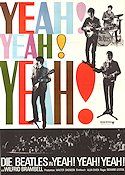 Yeah Yeah Yeah! 1964 poster Beatles John Lennon Paul McCartney Richard Lester Rock och pop