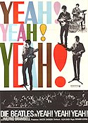 Yeah Yeah Yeah! 1964 poster Beatles John Lennon Paul McCartney Richard Lester Rock och pop Musikaler