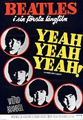 Yeah Yeah Yeah! 1964 poster Beatles John Lennon Paul McCartney Richard Lester Rock och pop