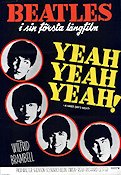 Yeah Yeah Yeah! 1964 poster Beatles John Lennon Paul McCartney Richard Lester Rock och pop Musikaler