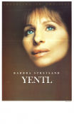 Yentl 1983 poster Amy Irving Mandy Patinkin Barbra Streisand Religion Musikaler