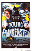 Young Frankenstein 1974 poster Gene Wilder Marty Feldman Madeline Kahn Mel Brooks