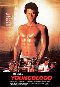 Youngblood 1986 poster Rob Lowe Cynthia Gibb Patrick Swayze Peter Markle Filmen från: Canada Vintersport