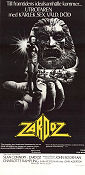 Zardoz 1974 poster Sean Connery Charlotte Rampling Sara Kestelman John Alderton John Boorman