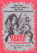 The Zebra Force 1976 poster Mike Lane Richard X Slattery Joe Tornatore