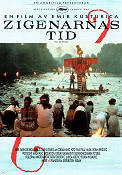 Zigenarnas tid 1989 poster Davor Dujmovic Emir Kusturica