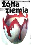 Zolta Ziemia 1983 poster Kaige Chen Affischen från: Poland