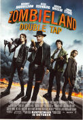 Zombieland: Double Tap 2019 poster Woody Harrelson Jesse Eisenberg Emma Stone Ruben Fleischer